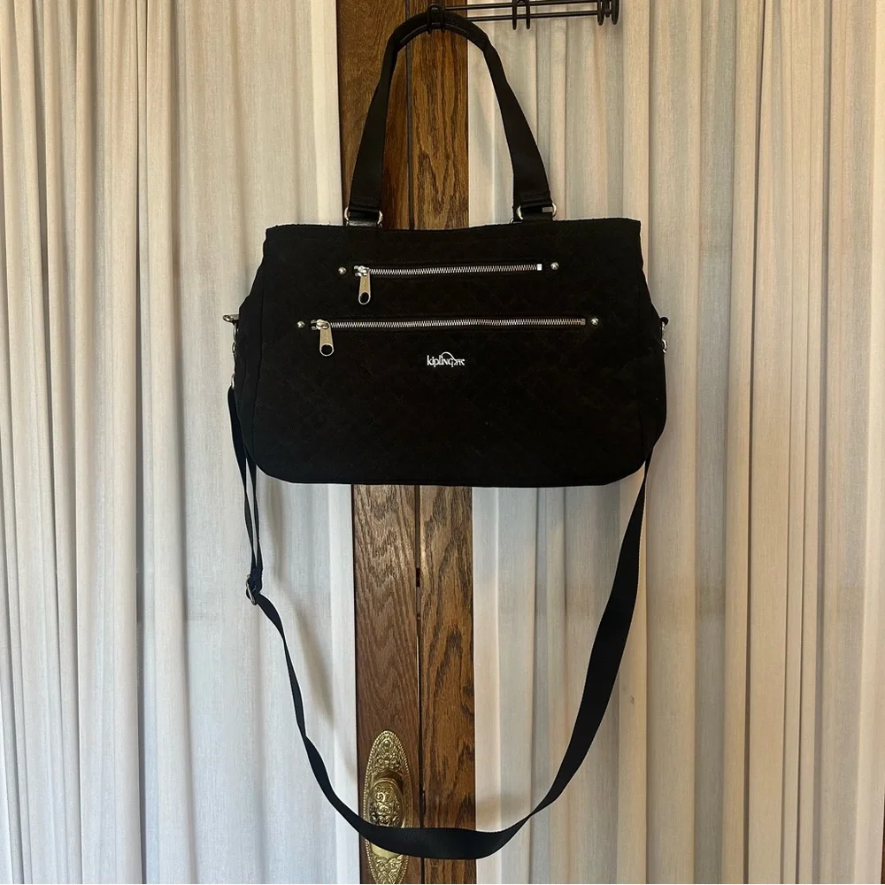 Kipling black quilted